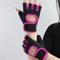 Image 1 of Men's And Women's Sports Cycling Fitness Half Finger Gloves Rock Climbing Mountaineering Racing Shoo