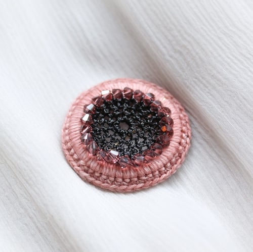 Image of CORDOBA Brooch - Blush Rose