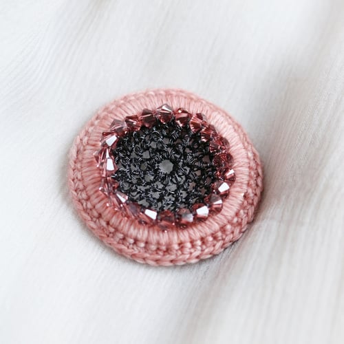 Image of CORDOBA Brooch - Blush Rose