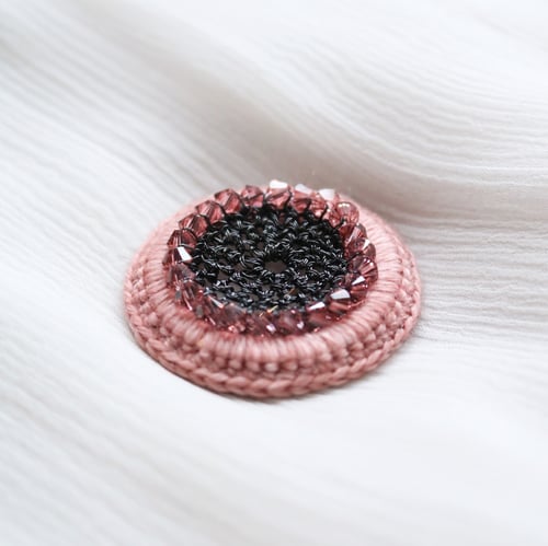 Image of CORDOBA Brooch - Blush Rose