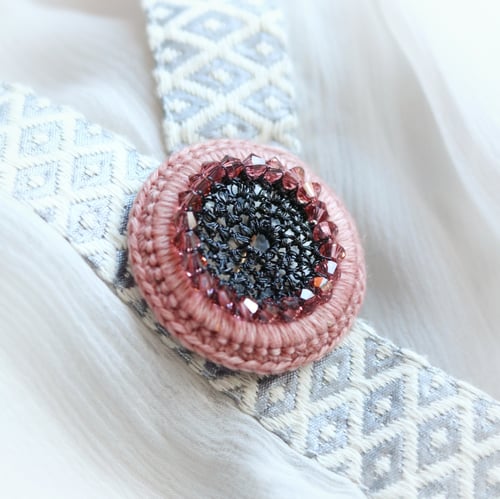 Image of CORDOBA Brooch - Blush Rose