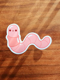 Image 2 of Worm Sticker