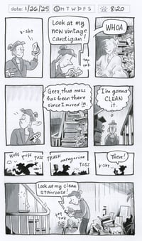 NEW! Daily Comic Jan 26: Clean Staircase