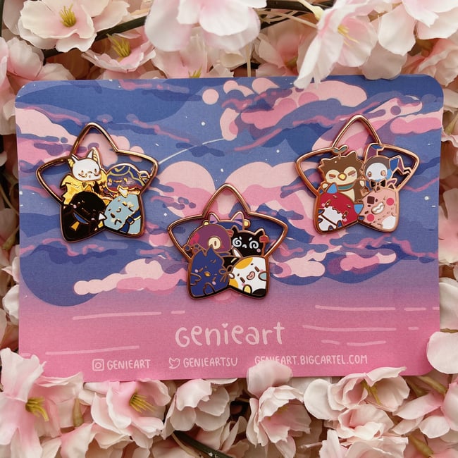 Pins [ Holostars EN Mascots ]