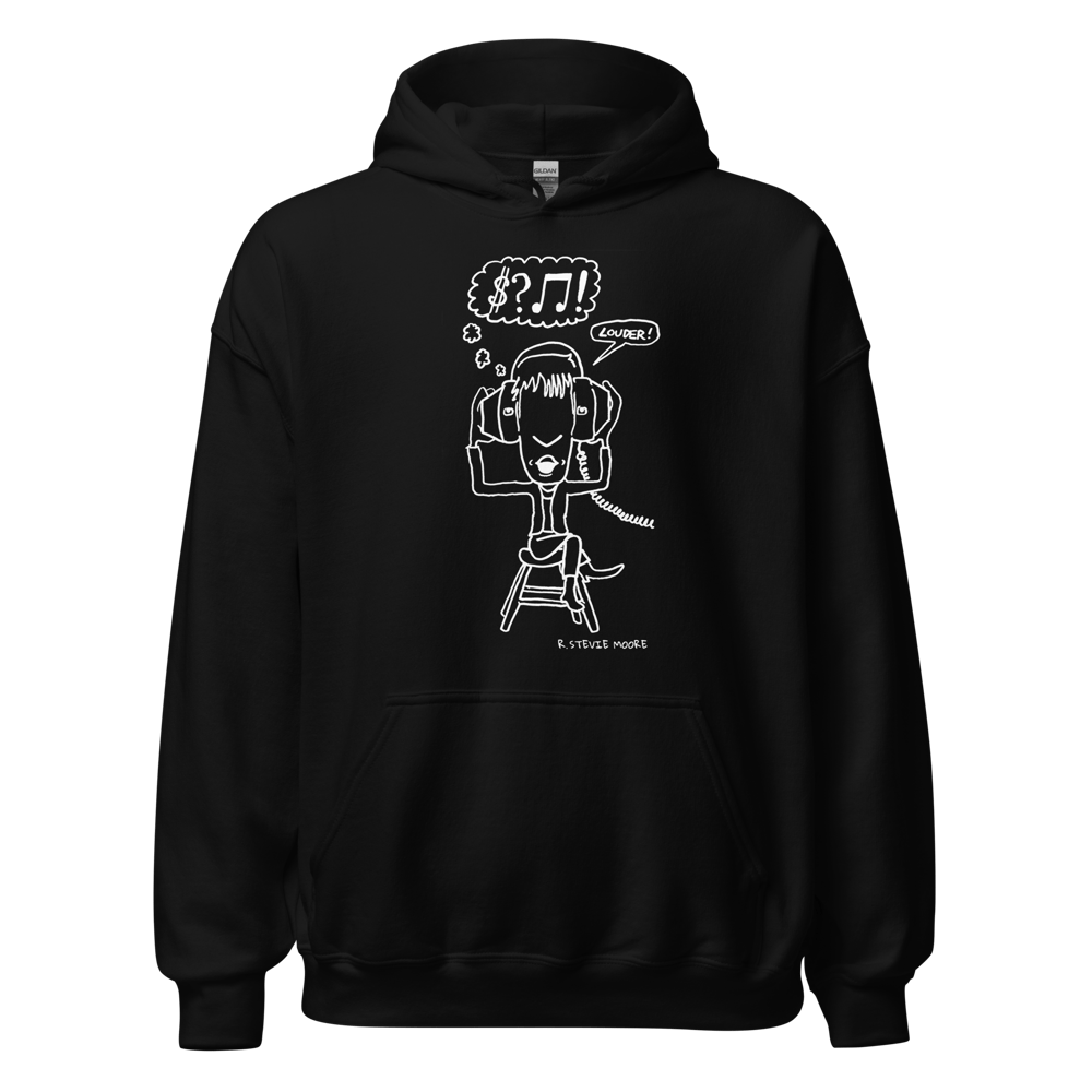 LOUDER! by R. Stevie Moore Unisex Hoodie