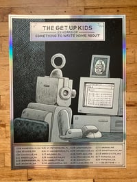 Image 2 of TGUK Winter2025 Tour Poster / Clean Metallic