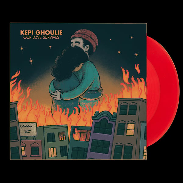 Image of 7" single: Kepi Ghoulie "Our Love Survives"