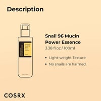 Image 6 of Cosrx snail serum collagen liquid facial essence liquid hydrating moisturizing essence 100ml^