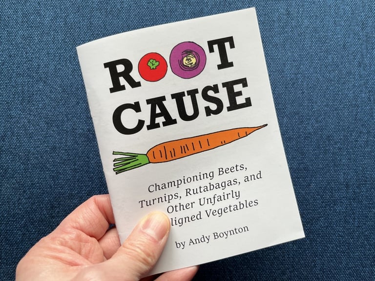 Root Cause (Food Zine with Vegetarian Recipes for Root Vegetables) Image 3