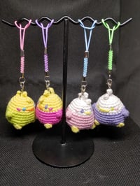 Image 1 of Crochet Birdie Phone Charm