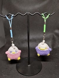 Image 2 of Crochet Birdie Phone Charm