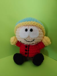 Image 1 of Fat Boy Crochet Doll [MADE TO ORDER]