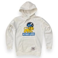 Detroit Lions 50s-60s Hoodie (White)