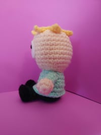 Image 2 of Misogyny Boy Crochet Doll [MADE TO ORDER]