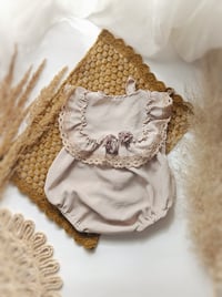 Image 1 of Photo props | Boho outfit for sitter baby | Giuseppina | age 12 months | beige