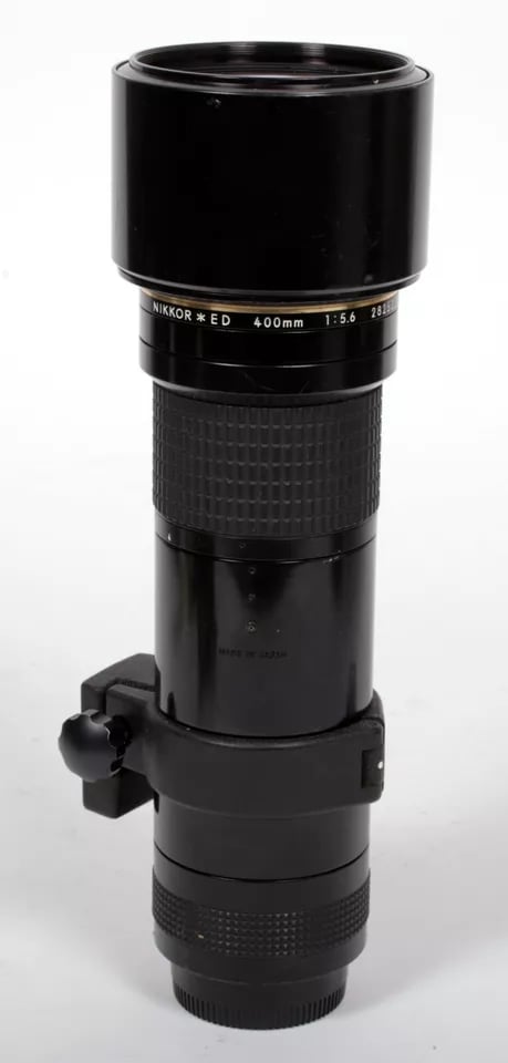 Image of Nikon NIKKOR ED 400mm F5.6 AI-s IF MF lens for aIl F mount cameras + case #5640