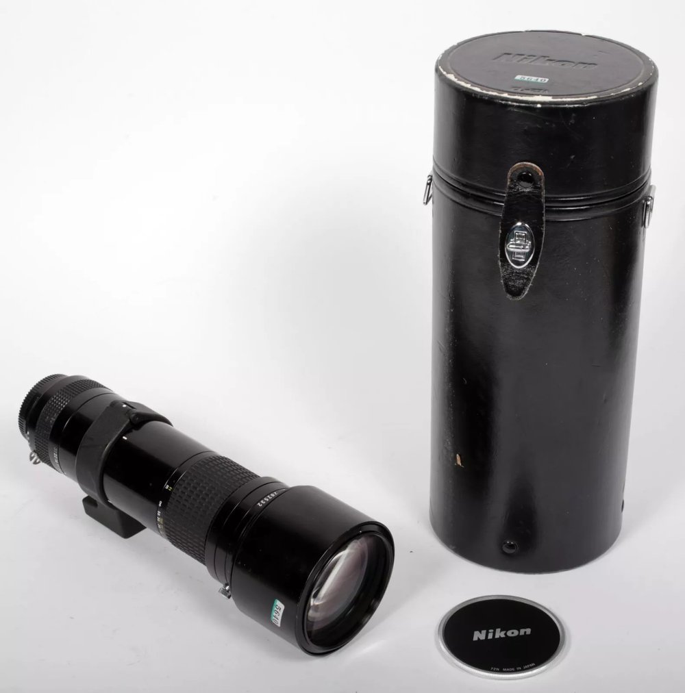 Image of Nikon NIKKOR ED 400mm F5.6 AI-s IF MF lens for aIl F mount cameras + case #5640