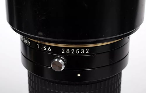 Image of Nikon NIKKOR ED 400mm F5.6 AI-s IF MF lens for aIl F mount cameras + case #5640