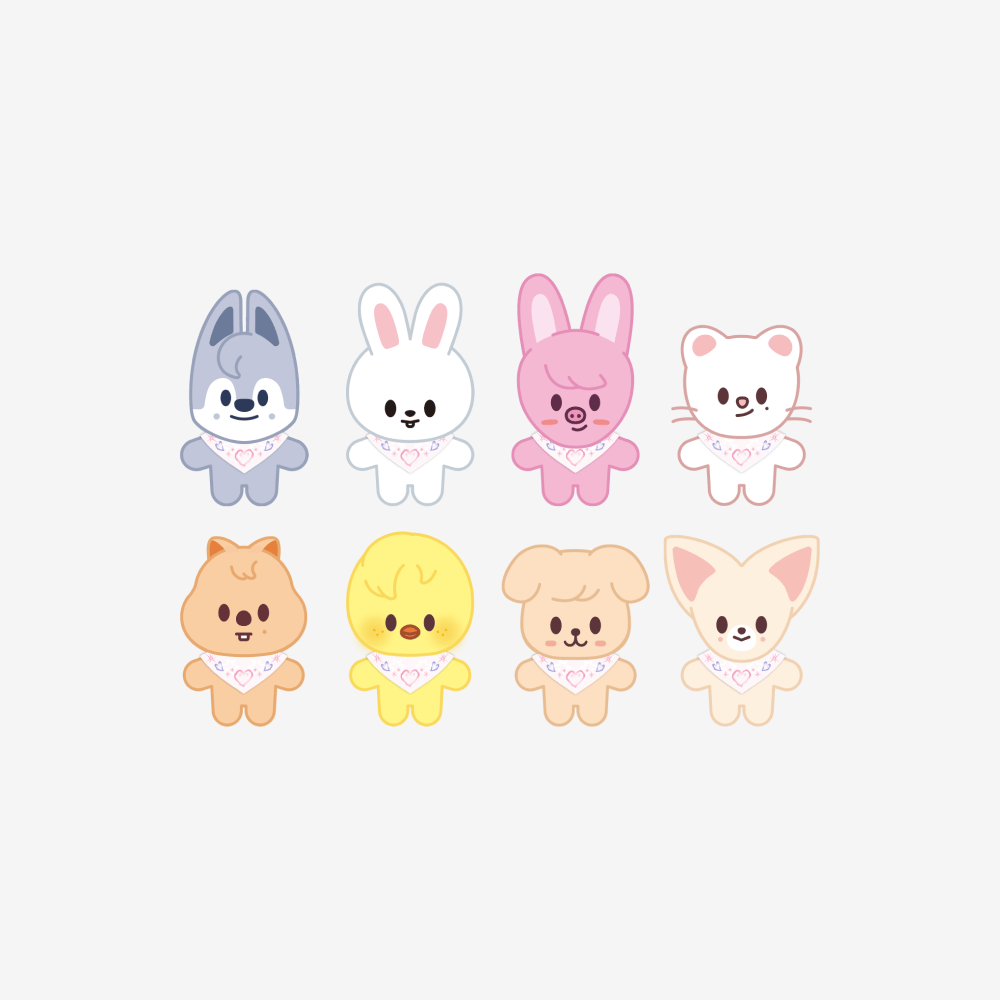 Image of [PRE-ORDER] Stray Kids (SKZ 5’CLOCK) SKZOO Plush (10CM Ver.)