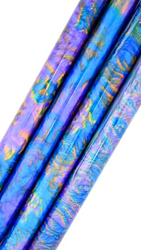 Image 5 of Tally-Ho!, custom bespoke pen blanks, high pressure cured with Alumilite Resin. Maker ready!