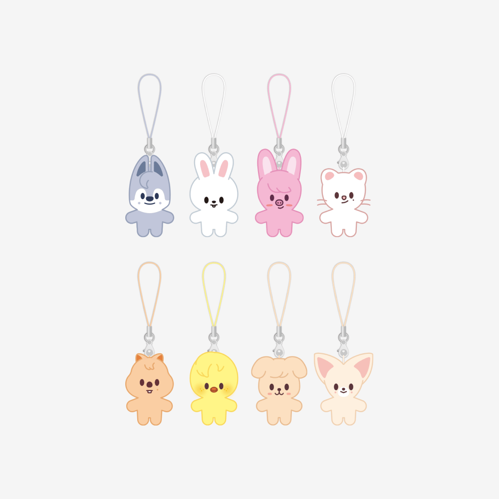 Image of [PRE-ORDER] Stray Kids (SKZ 5’CLOCK) SKZOO Keyring (Micro Ver.)