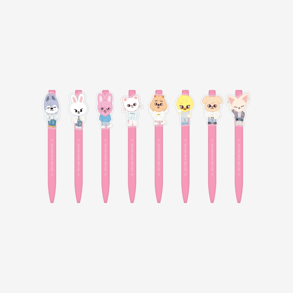 Image of [PRE-ORDER] Stray Kids (SKZ 5’CLOCK) SKZOO Character Gel Pen