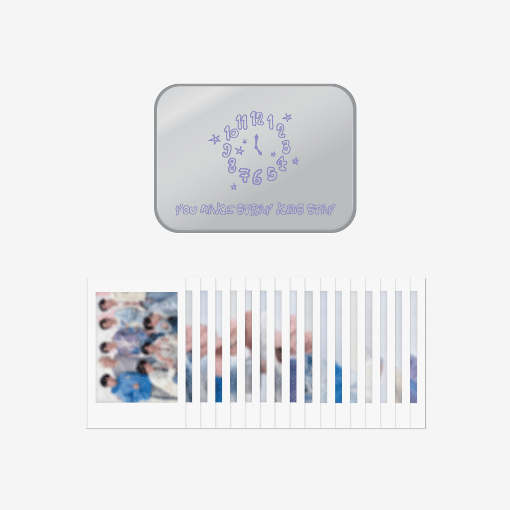Image of [PRE-ORDER] Stray Kids (SKZ 5’CLOCK) Tincase Polaroid Set