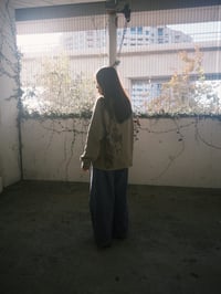 Image 3 of Sage Green Waffle Knit Thermal 