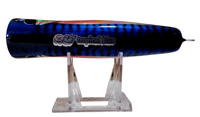 Image 2 of 60g   Natsumi Blue, Black Tiger Stripe, Pink Belly Bubz Popper