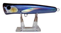Image 1 of 60g Natsumi Blueish Purple Silver Wing Bubz popper