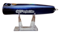 Image 2 of 60g Natsumi Blueish Purple Silver Wing Bubz popper