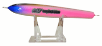 Image 2 of 40g Yosh  Silver, Blue Tip Pink Back Floating Stick Bait  (Miss print on lure it says 50g) 