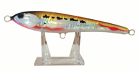 Image 1 of 40g- Yosh Black Tip, Gold Back, Blood Streak Floating Stick Bait  (Miss print on lure it says 50g) 