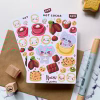 Image 1 of Hot Cocoa Sticker Sheet