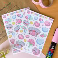 Image 2 of Sweethearts Sticker Sheet