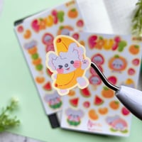 Image 2 of Koala Fruit Sticker Sheet
