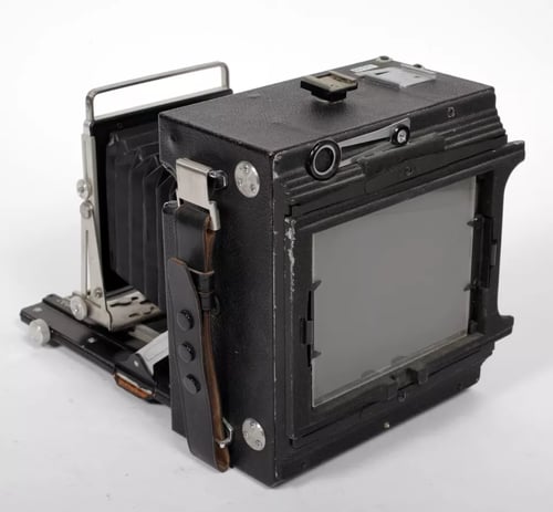 Image of Graflex Crown Graphic 4X5 Camera w/ Ektar 127mm lens + film + holders #5646