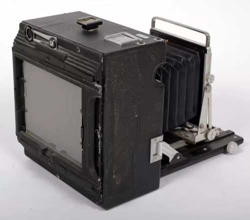 Image of Graflex Crown Graphic 4X5 Camera w/ Ektar 127mm lens + film + holders #5646