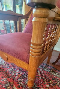 Image 3 of Antique reclining chair 