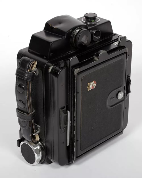 Image of Wista 45RF 4X5 Field camera with 135mm + 215mm Lenses + Holders + FRESNEL + FILM #5647