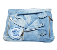 Image 1 of Zeta Amicae Denim Jacket Clutch 