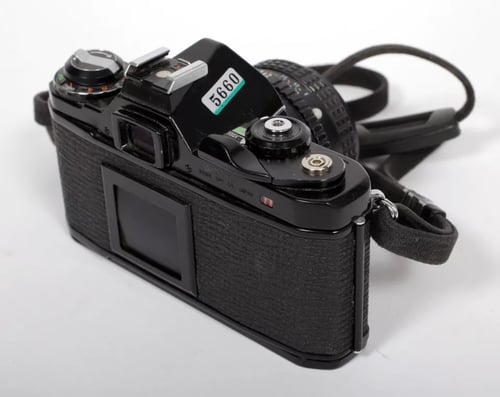 Image of Pentax ME 35mm SLR Film Camera with 50mm F2 SMC M lens #5660 