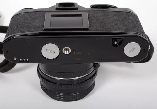 Image of Pentax ME 35mm SLR Film Camera with 50mm F2 SMC M lens #5660 