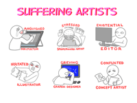 Image 1 of Suffering Artists