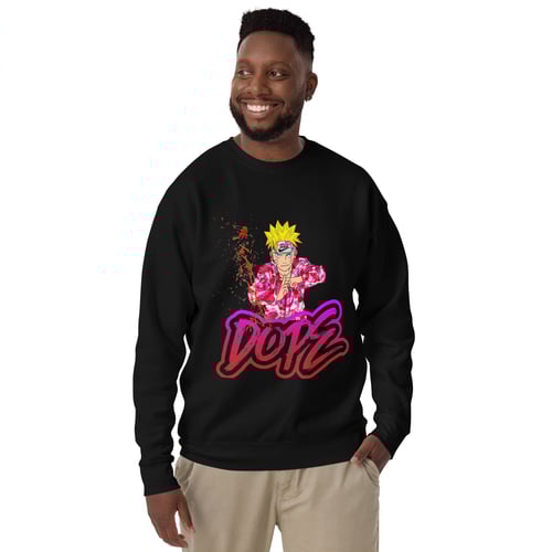 Image of Naruto Uzumaki Anime Dope Graphic Print Sweatshirt