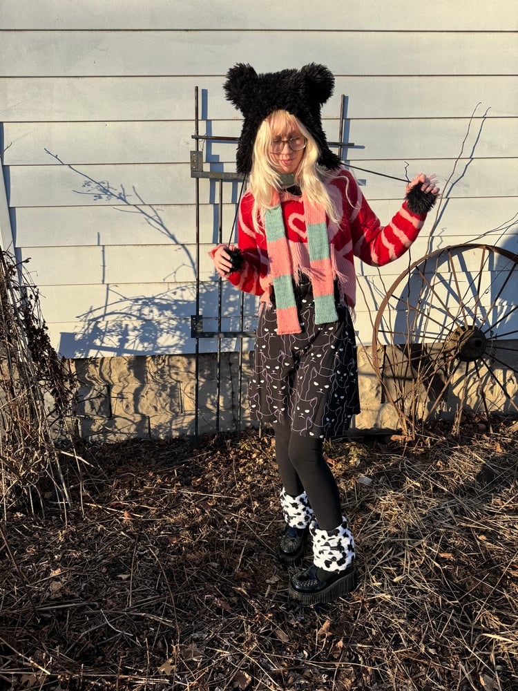 Image of SALT WATER TAFFY KNIT SCARF 1/1