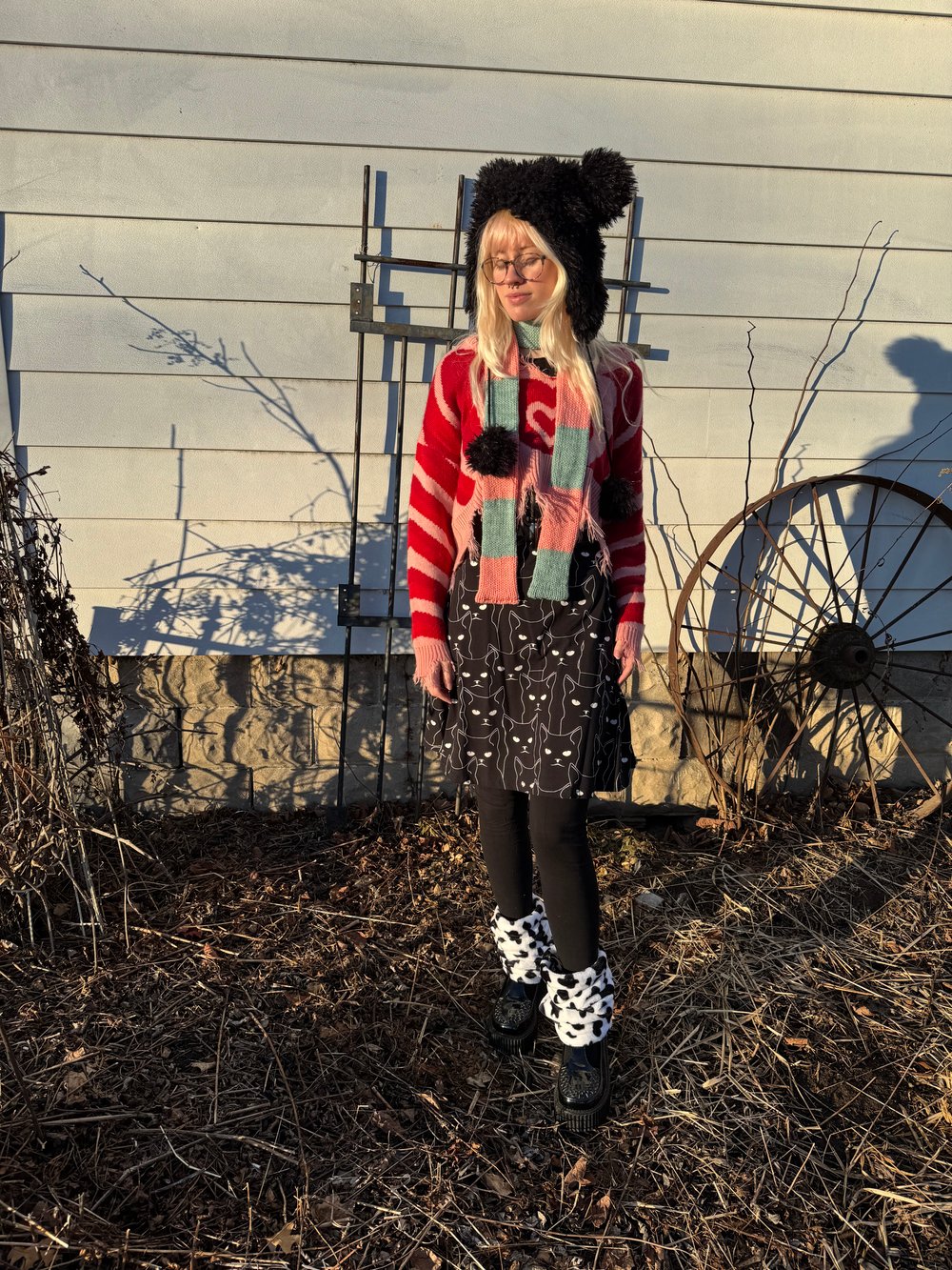 Image of SALT WATER TAFFY KNIT SCARF 1/1