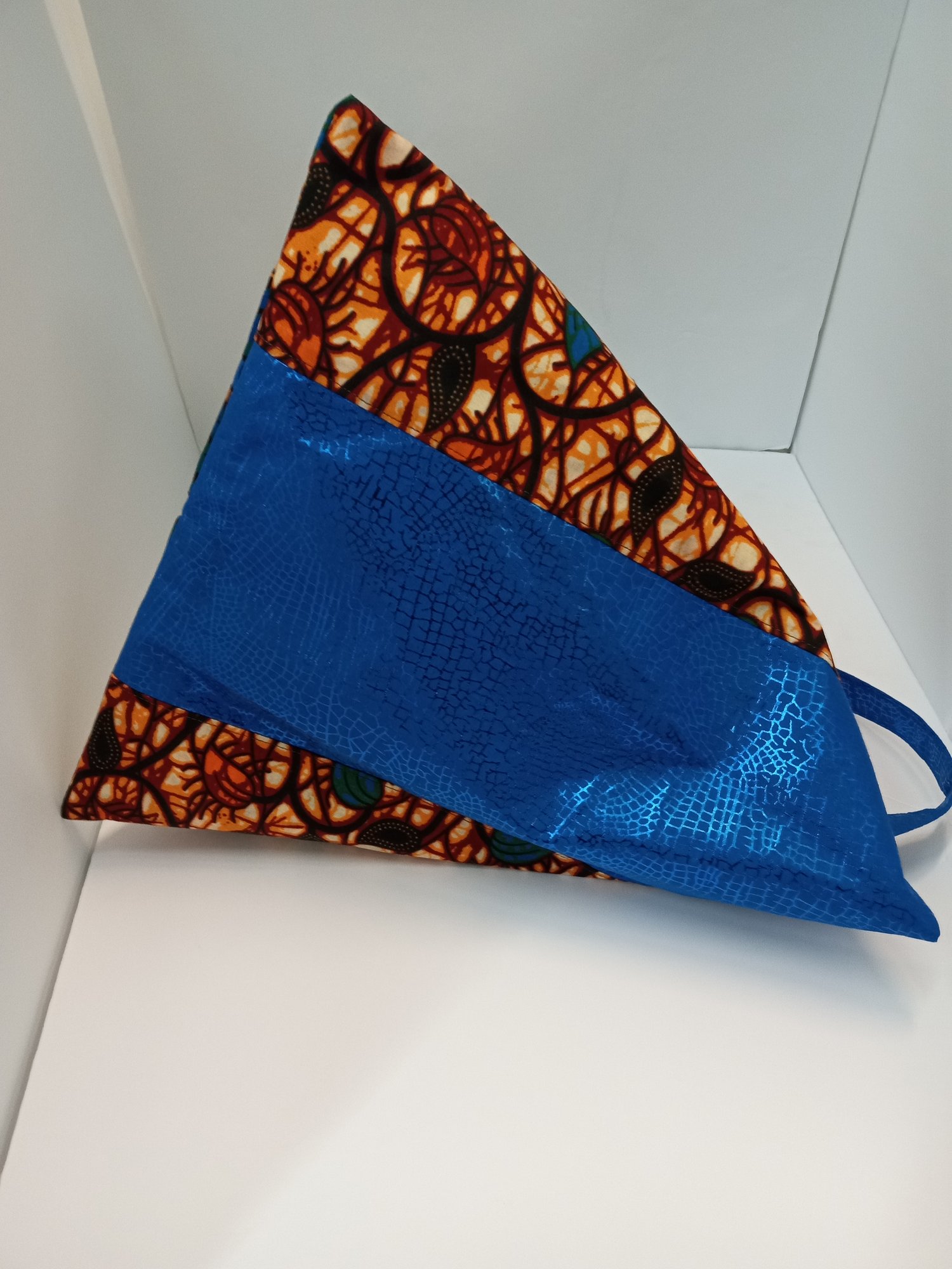 Image of African Print Triangle Project Bag (free shipping for this bag)