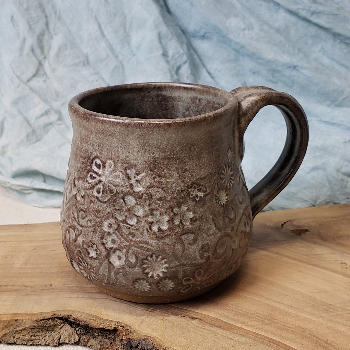 Image of Mountain Flower Honey mug: Matt Frosted Elderberry