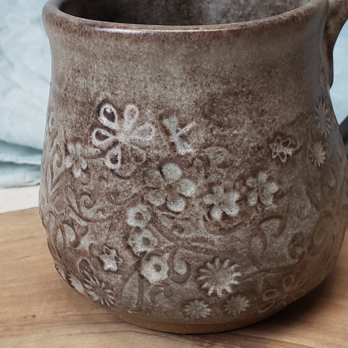 Image of Mountain Flower Honey mug: Matt Frosted Elderberry